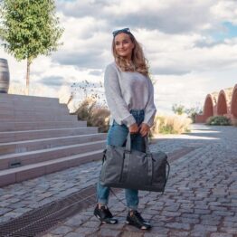 Vuch Fatima Dark Grey utazótáska