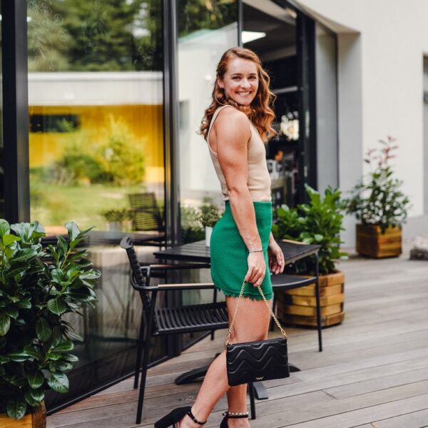 Vuch Lylann QTD Black női crossbody oldaltáska