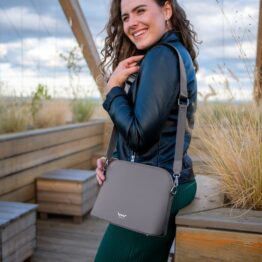 Vuch Merise Grey női crossbody oldaltáska