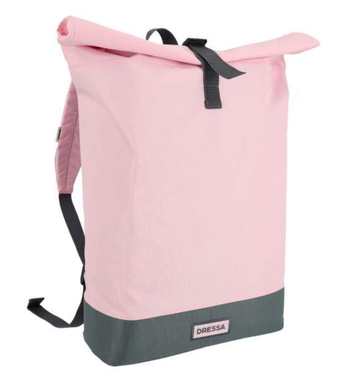 Dressa Bag Rolltop csavart tetejű laptoptartós hátizsák - rózsaszín_d185112_Mirunska.com