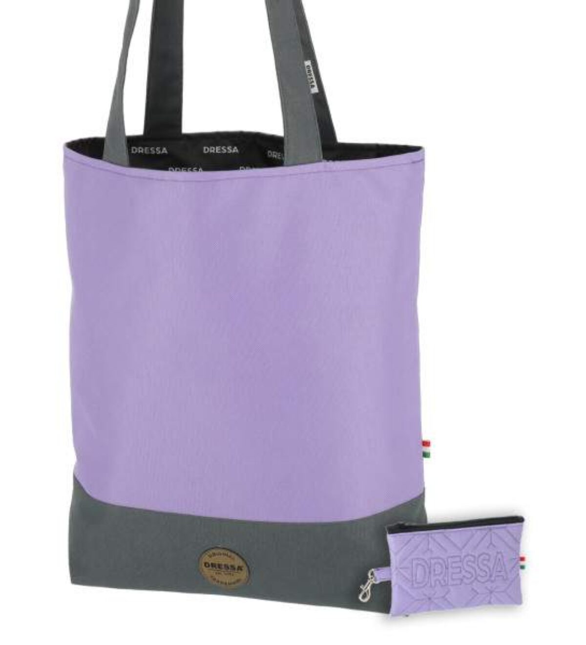 Dressa Bag női shopper táska és pénztárca szett - levendula_d178134_Mirunska.com