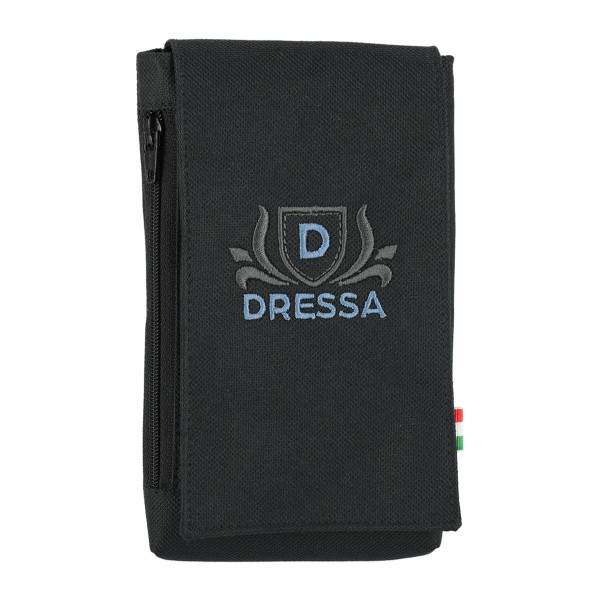 Dressa Phone hímzett nyakba akasztható övre fűzhető univerzális telefontok - fekete_d185086_Mirunska.com