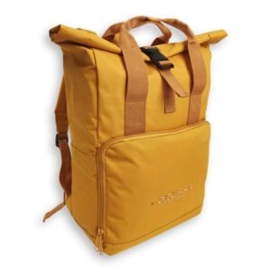Dressa Rolltop csavart tetejű hátizsák - mustársárga_d135210_Mirunska.com