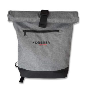 Dressa Rolltop csavart tetejű hátizsák - szürke_d135060_Mirunska.com
