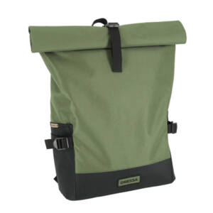 Dressa Bag laptoptartós csavart tetejű oldalzsebes hátizsák - olíva zöld_d193982_Mirunska.com