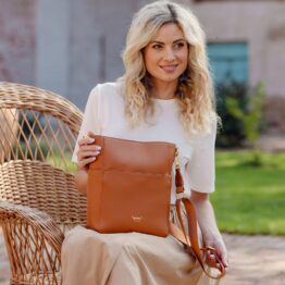 Vuch Eldrin Brown női crossbody / válltáska