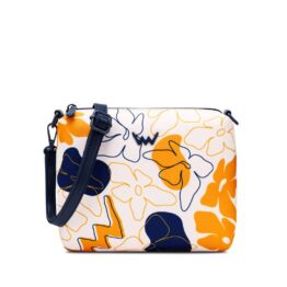 Vuch Nuria Flowers Line Apricot női crossbody táska