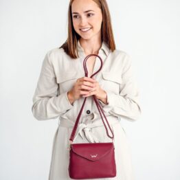 Vuch Byrsa Mini Wine női válltáska crossbody