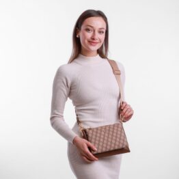 Vuch Clasie MN Cappuccino női válltáska crossbody