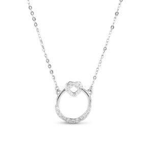 Nyaklánc Feliya Silver_P13560_Mirunska.com